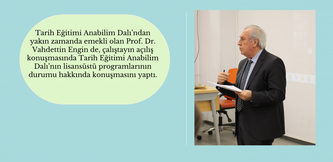 Tarih Öğretmenliği Lisansüstü Programları Çalıştayı- 10 Mart 2024